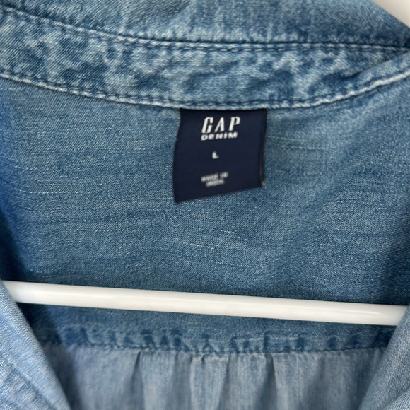 Gap size L denim dress - Picture 5 of 5